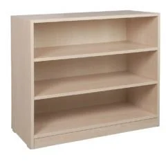 3 Bölmeli Raflı Dolap anaokulu ve kreş sınıf dolabı