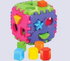 Plastik bultak puzzle anaokulu eğitici oyuncak