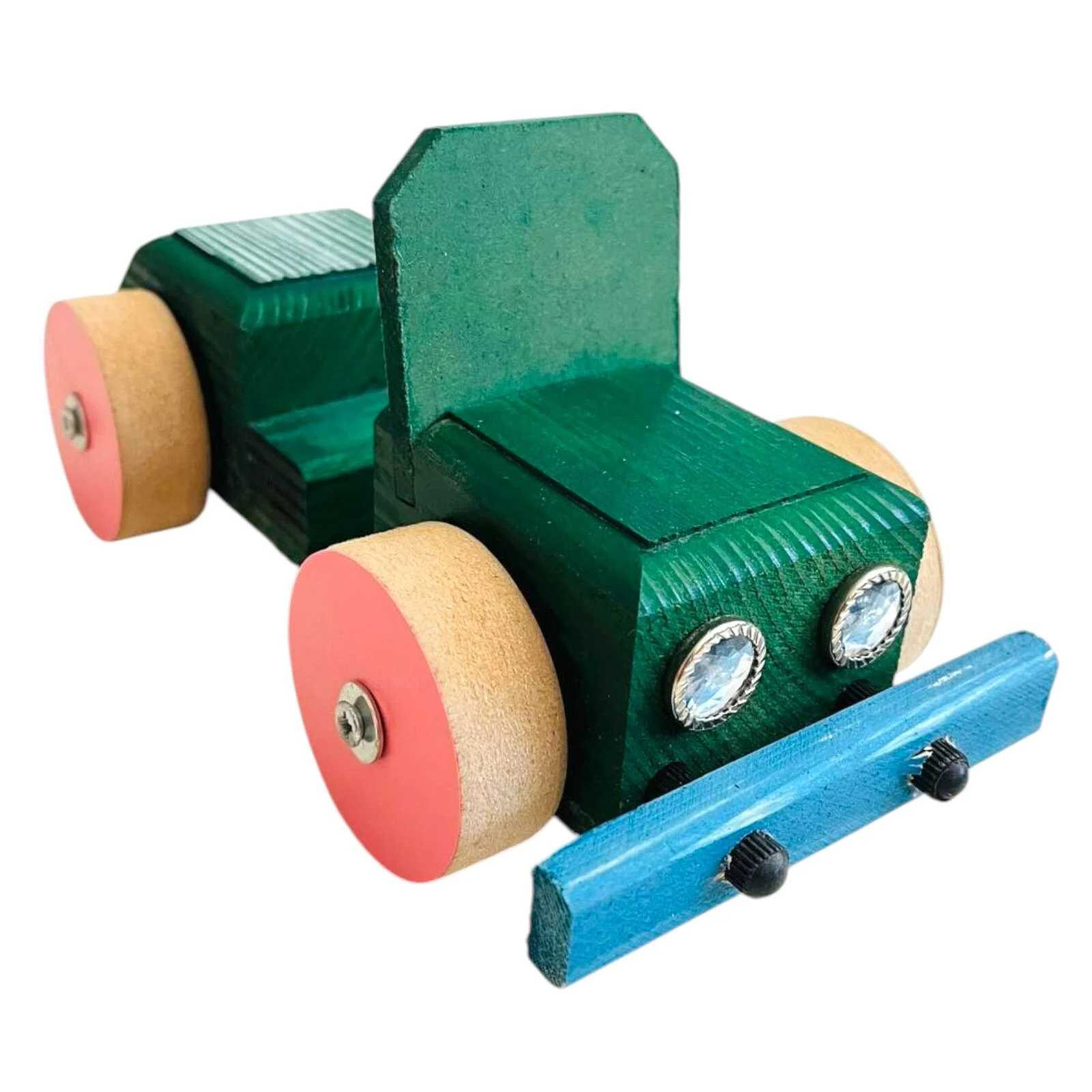 Ahşap araba eğitici oyuncak