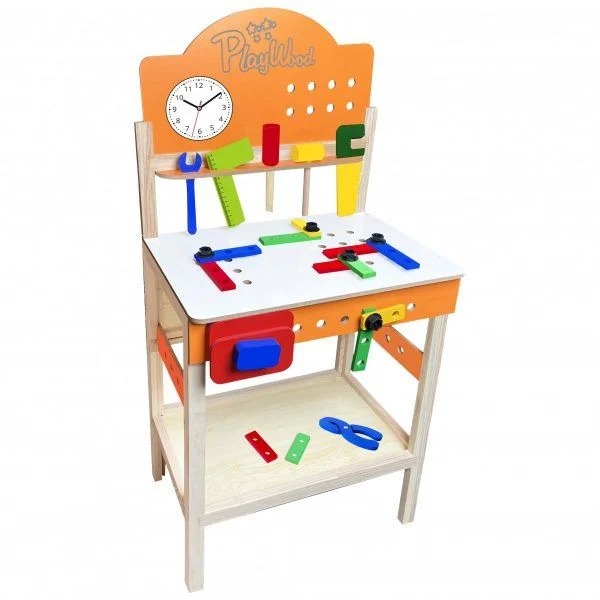 Ahşap tamir seti kutuda 31 parça eğitici oyuncak