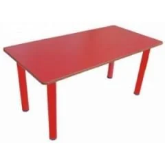 Anaokulu masası demonte ayaklı 60x120x55 cm