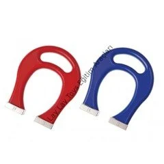 S ve N kutuplu at nalı mıknatıs, anaokulu ve kreşler için eğitici fen materyali