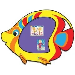 Balık Figürlü Pano anaokulu ve kreş duyuru panosu