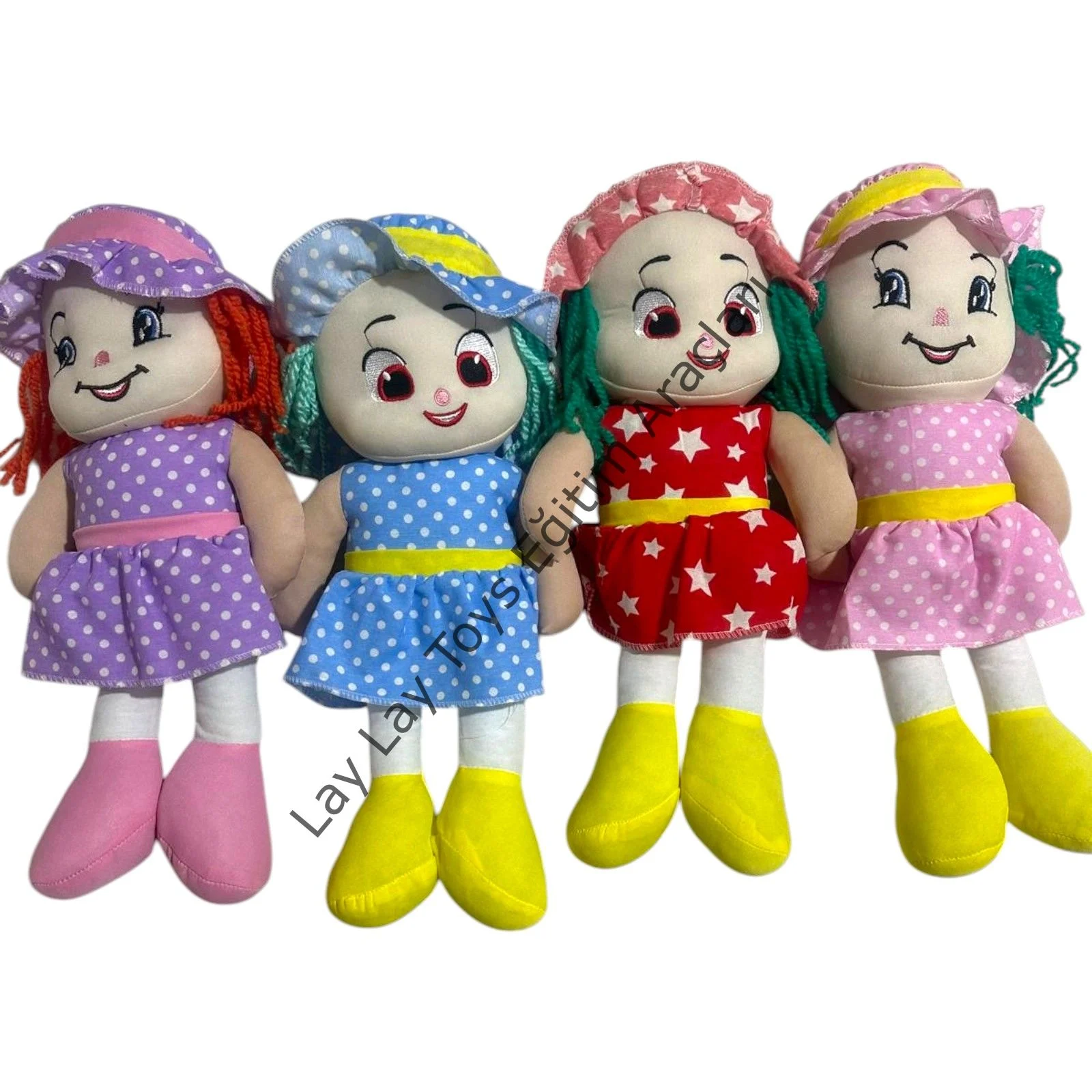 Anaokulu için eğitici bez bebek 50 cm