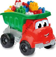 anaokulu için kutulu büyük kamyon lego seti 30 parça eğitici oyuncak