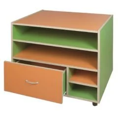 Çekmeceli Kağıt Dolabı anaokulu ve kreş fon karton dolabı