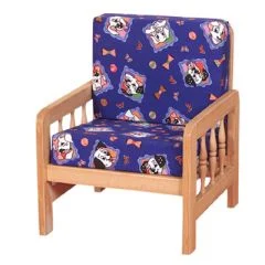 Tekli çocuk ahşap koltuk anaokulu ve kreş için