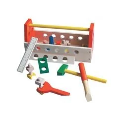 Anaokulu ve kreş için eğitici ahşap tamir seti