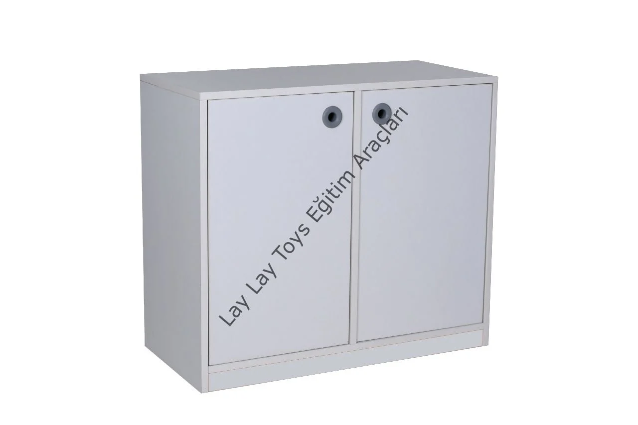 2 kapaklı çocuk dolabı anaokulu ve kreşler için kapaklı öğrenci dolabı