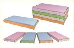 Çocuk kampet ahşap süngerli anaokulu yatak