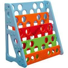 anaokulu için ergonomik çocuk kitaplığı dekoratif kitap rafı modeli