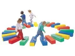 Eğitim blokları takımı 20 parça anaokulu ve kreş denge seti