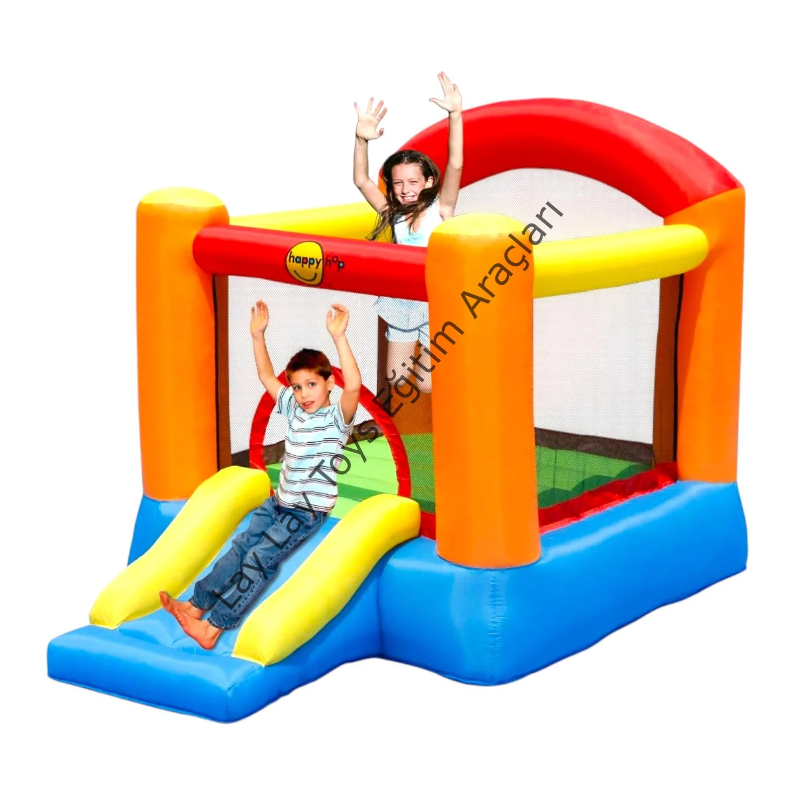 Kaydıraklı şişme oyun parkı anaokulu için