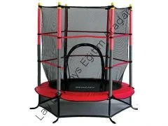 anaokulu ve kreş için 140 cm korumalı fileli çocuk trambolini