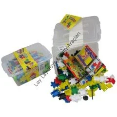 Anaokulu için 100 parça zeka geliştirici lego seti