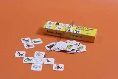 Hayvanlar temalı hafıza oyunu okul öncesi bellek kartları