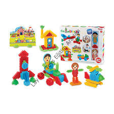 anaokulu için kaktüs blok 100 parça eğitici akıl oyunu