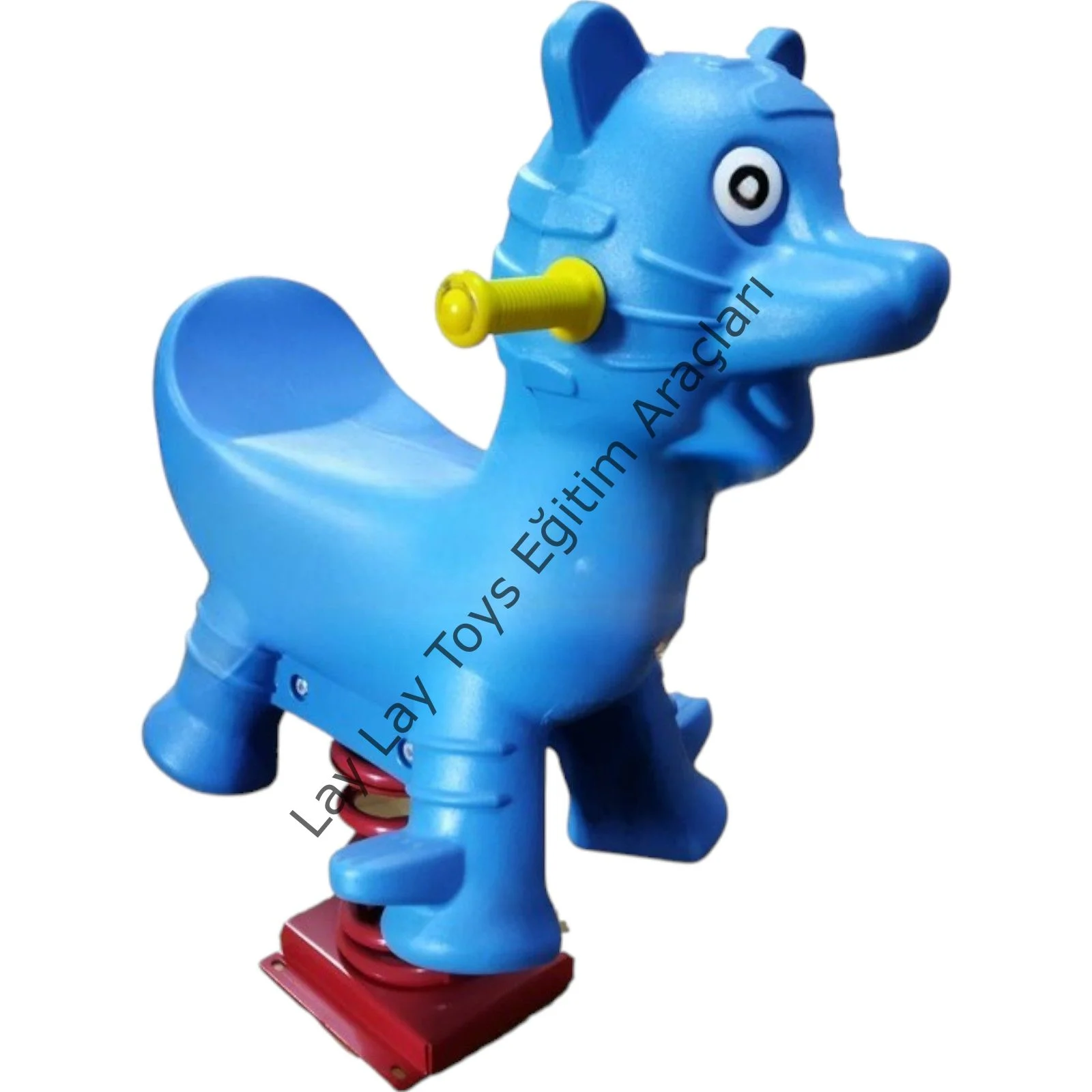 Kedi zıpzıp yaylı anaokulu ve kreşler için park bahçe çocuk oyuncağı