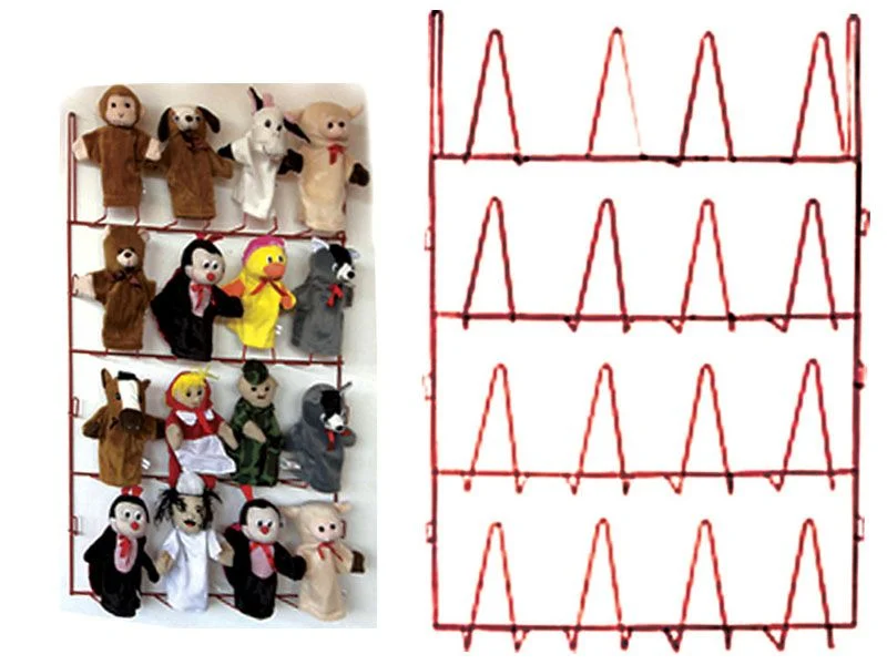 anaokulu ve kreşler için metal kukla askılığı standı