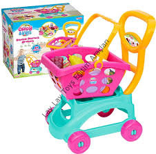 anaokulu için mini market arabası alışveriş oyuncağı