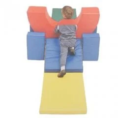 Modüler sünger oyunu 6 parçalı anaokulu ve kreş sünger oyun seti