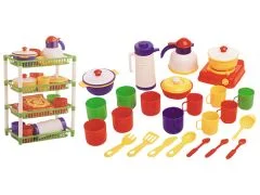 Mutfak Sepeti 4’lü 29 parçalı anaokulu oyuncak seti