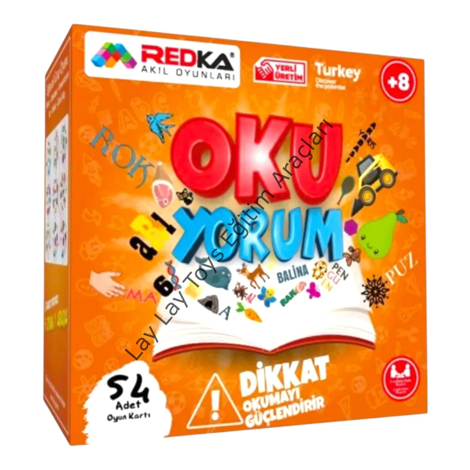 Oku-Yorum dikkat oyunu anaokulu için okumayı güçlendiren hafıza ve zeka oyunu