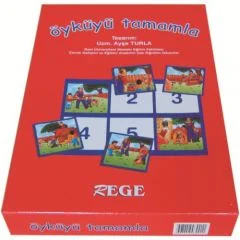 Öyküyü Tamamlama Oyunu 9 hikaye 36 kare eğitim materyali