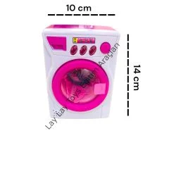 anaokulu için pilli oyuncak çamaşır makinesi evcilik oyuncağı