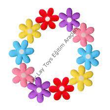 Antibakteriyel ve yıkanabilir papatya minder, anaokulu ve kreşler için çocuk oturma minderi