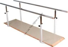 Paralel bar fizik tedavi ve rehabilitasyon yürüme destek ekipmanı