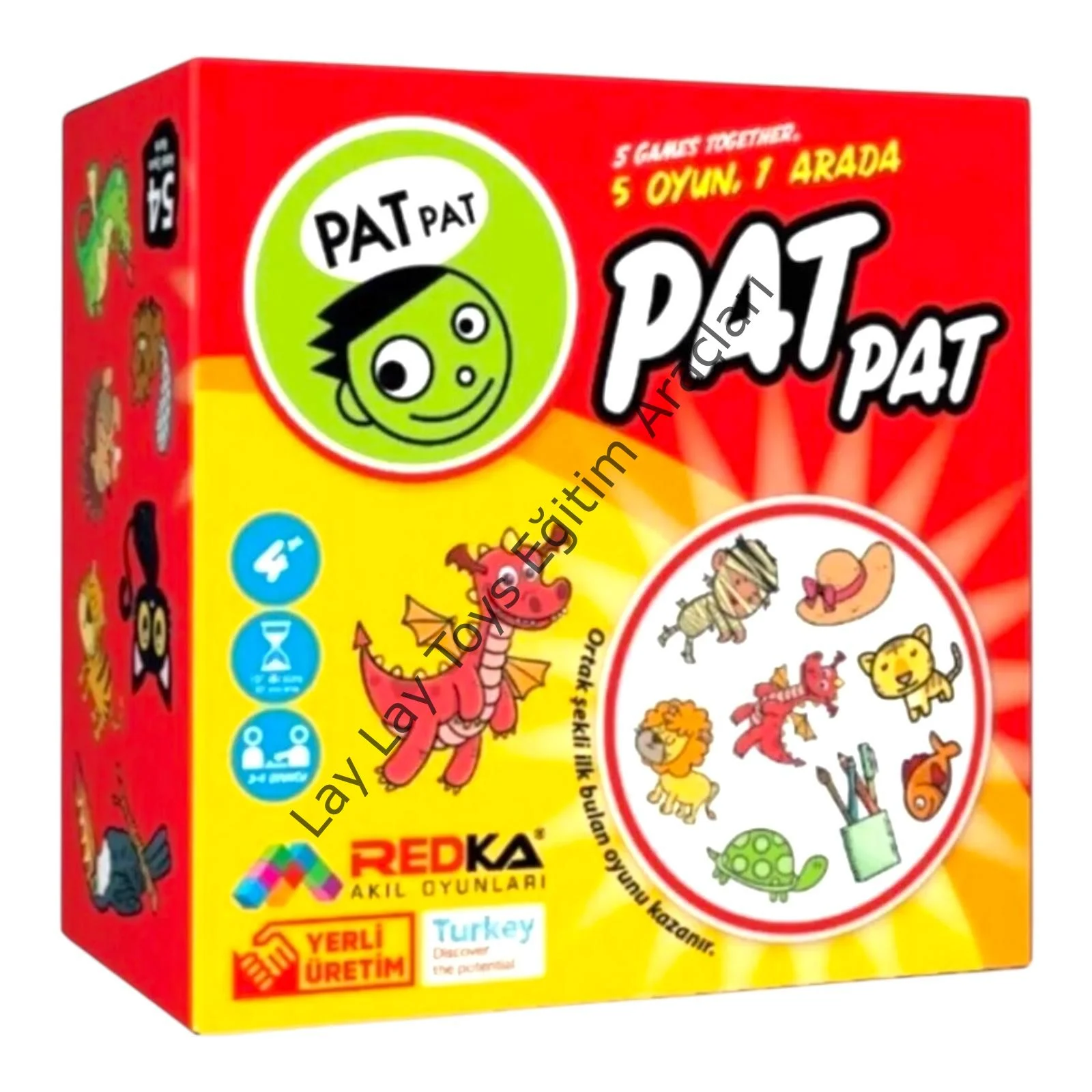 Pat Pat görsel dikkat oyunu anaokulu için hızlı algı ve dikkat geliştirici eğitici oyun