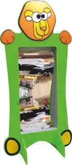 anaokulu için aslan figürlü sihirli ayna çocuk oyun ve aktivite aynası