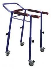 Yürüme ve ayakta durma aleti rehabilitasyon destek cihazı