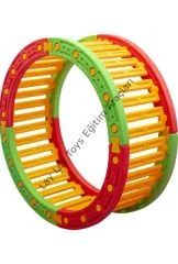 Yuvarlak aktivitiy roller HDPE plastik anaokulu oyun alanı