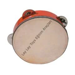 Anaokulu için eğitici zilli tef müzik aleti