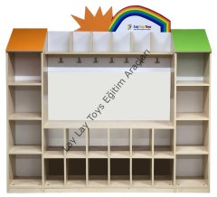 Ayakkabılık ve Elbise Askılığı (Gökkuşağı ve Evimiz)