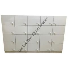 Çocuk Dolabı (20 kapaklı)