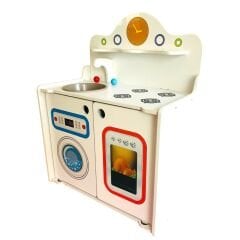 Çocuk Ahşap Mini Mutfak Köşesi