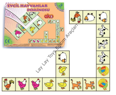 Akıl Oyunu Evcil Hayvanlar Domino