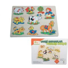 Çiflik Hayvanları Puzzle (30*30 cm)