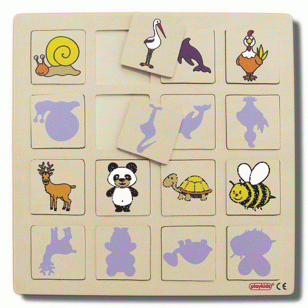 Gölge Oyunu Puzzle (30*30 cm)