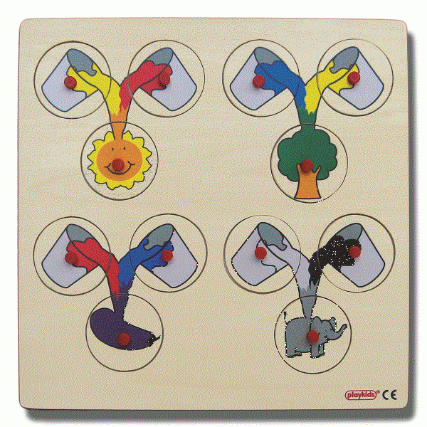 Renk Karıştırma Oyunu (30*30 cm)