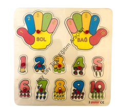 Saymayı Öğreniyorum Puzzle (30*30 cm)