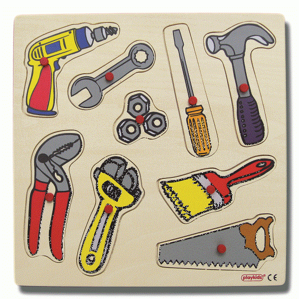 Tamir Araçları Puzzle (30*30 cm)