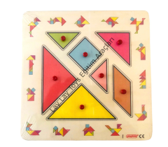 Tangram Puzzle (30*30 cm)