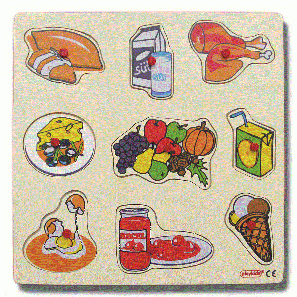 Temel Besinler Puzzle (30*30 cm)