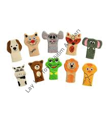 Hayvanlar Parmak Kukla Seti 10'lu