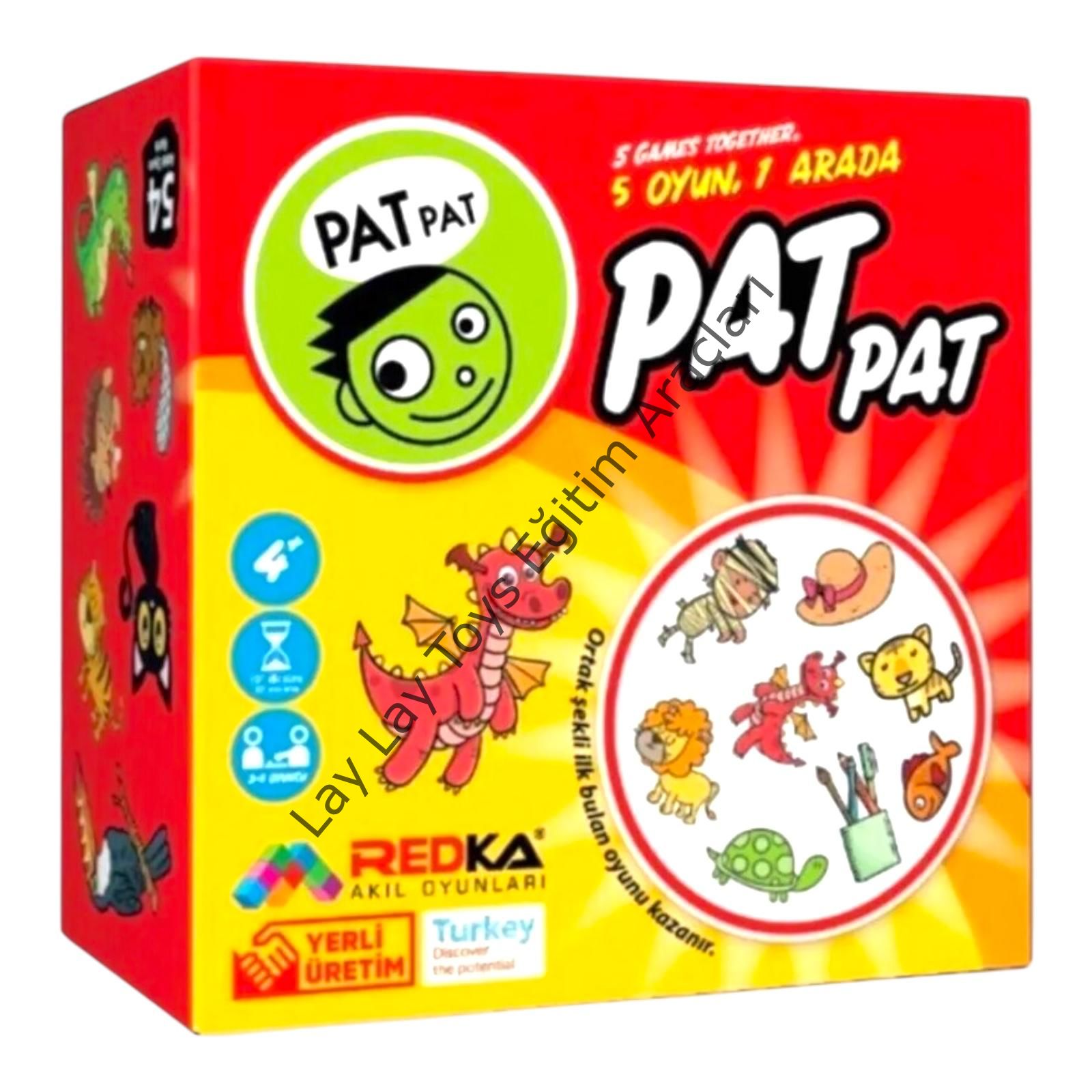 Pat Pat Görsel Dikkat Oyunu