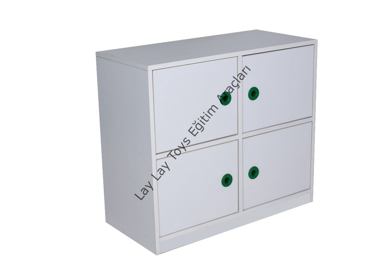 Çocuk Dolabı 4 Kapaklı